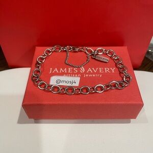 James Avery Forged Link Charm Bracelet
